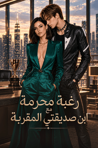 رغبة محرمة مع ابن صديقتي المقربة cover